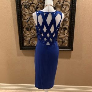 Royal Blue Venus Strappy Back Dress (NWOT)
